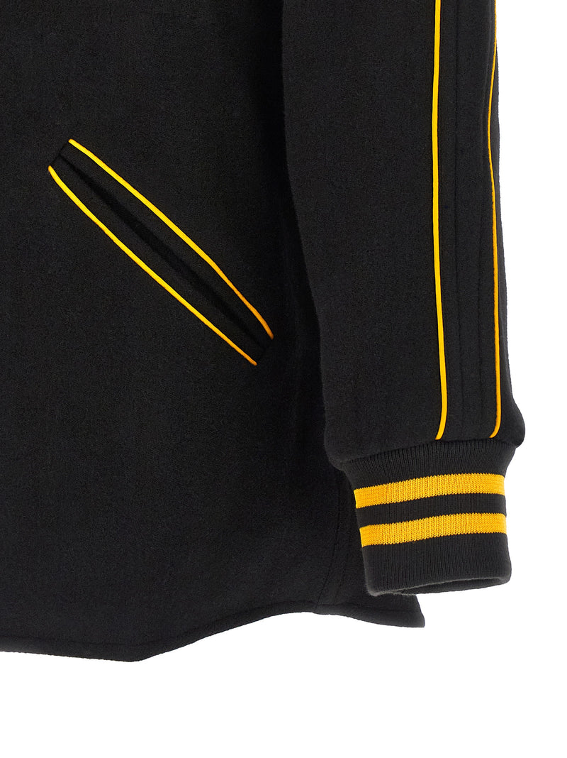 BODE Multicolor Wool Jacket - Monogram Snap Reversible Design