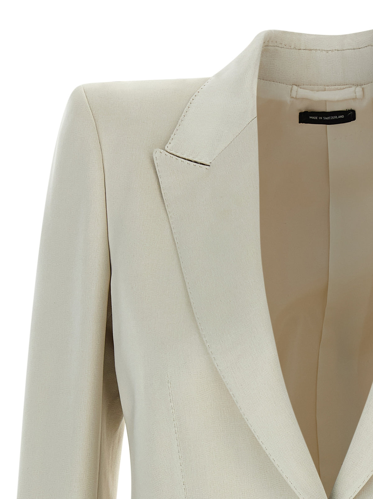 Tom Ford Beige Cotton Blazer - Elegant Women's Jacket