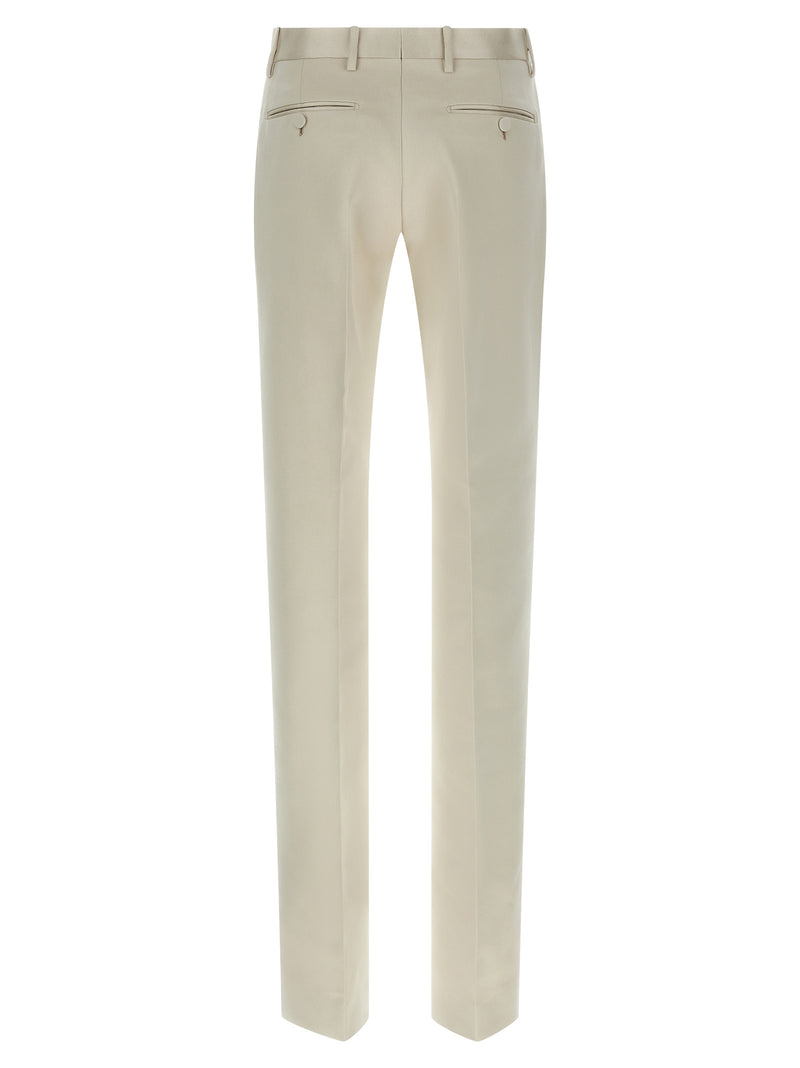 Tom Ford Beige Cotton Dress Pants for Women