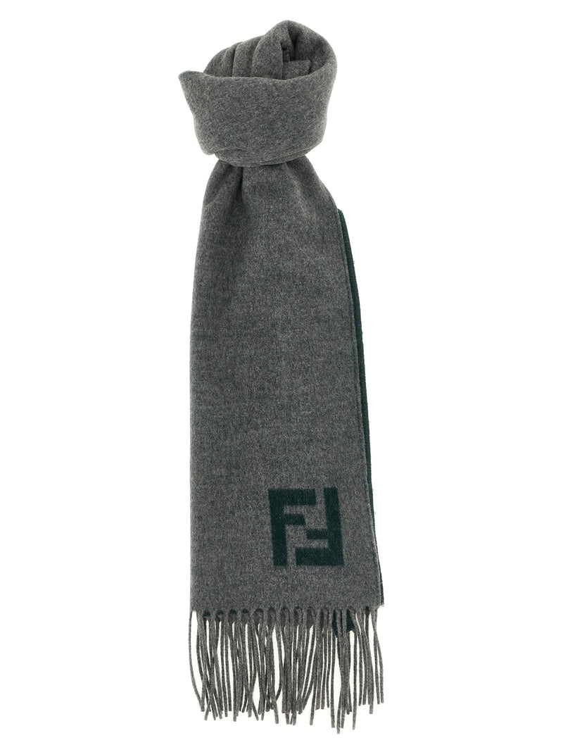 Écharpe Fendi en laine multicolore