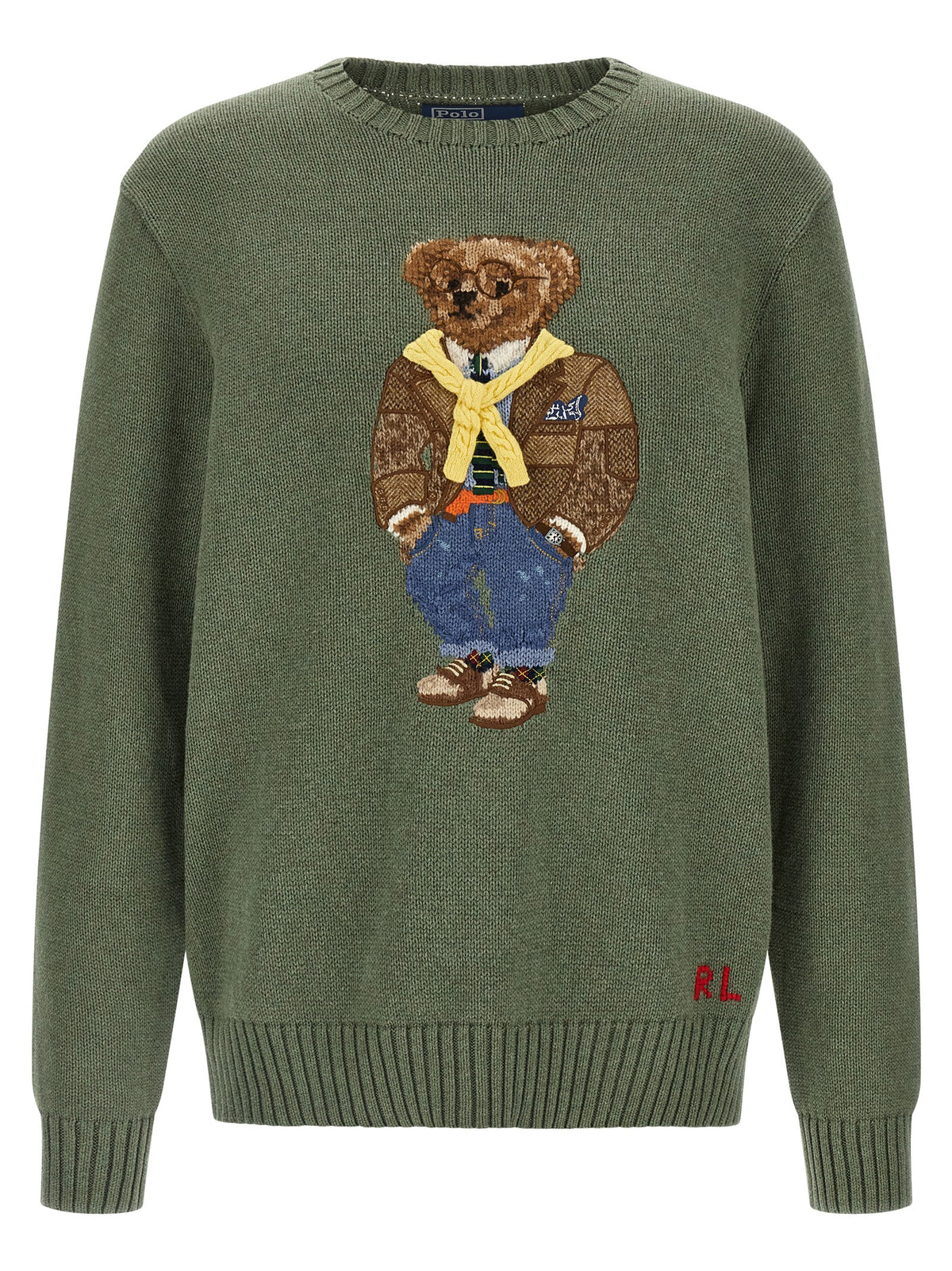 Cardigan en coton bicolore Polo Ralph Lauren