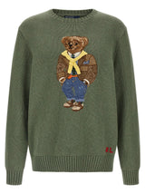 Cardigan en coton bicolore Polo Ralph Lauren