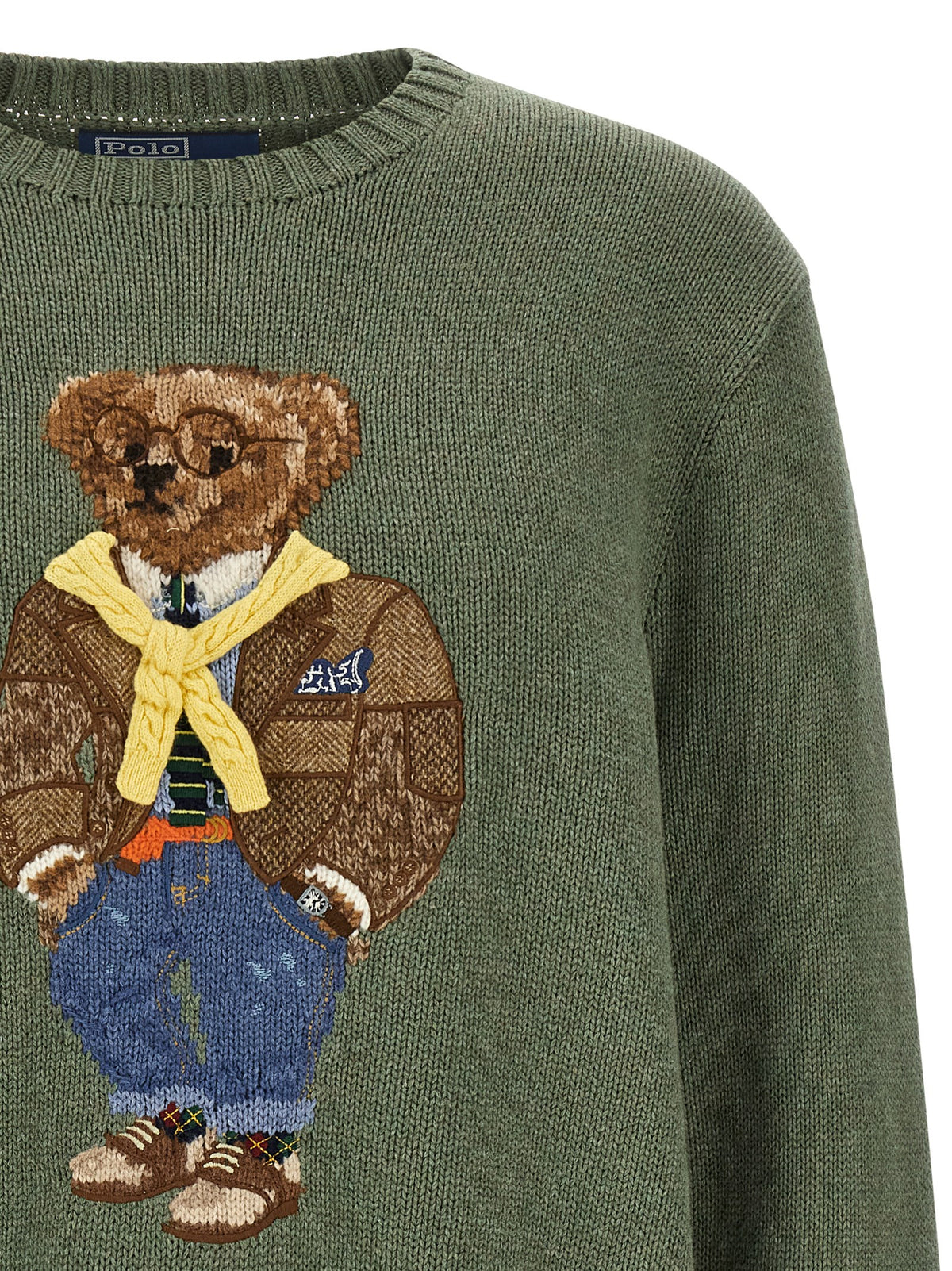 Cardigan en coton bicolore Polo Ralph Lauren