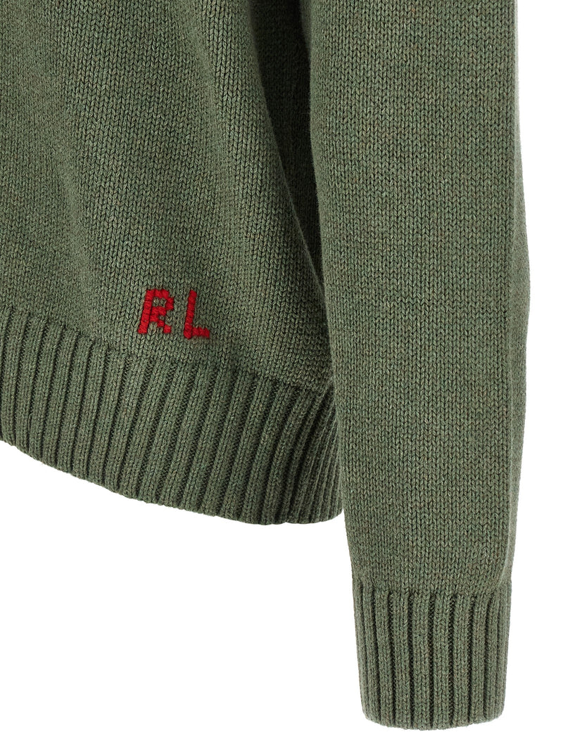 Cardigan en coton bicolore Polo Ralph Lauren