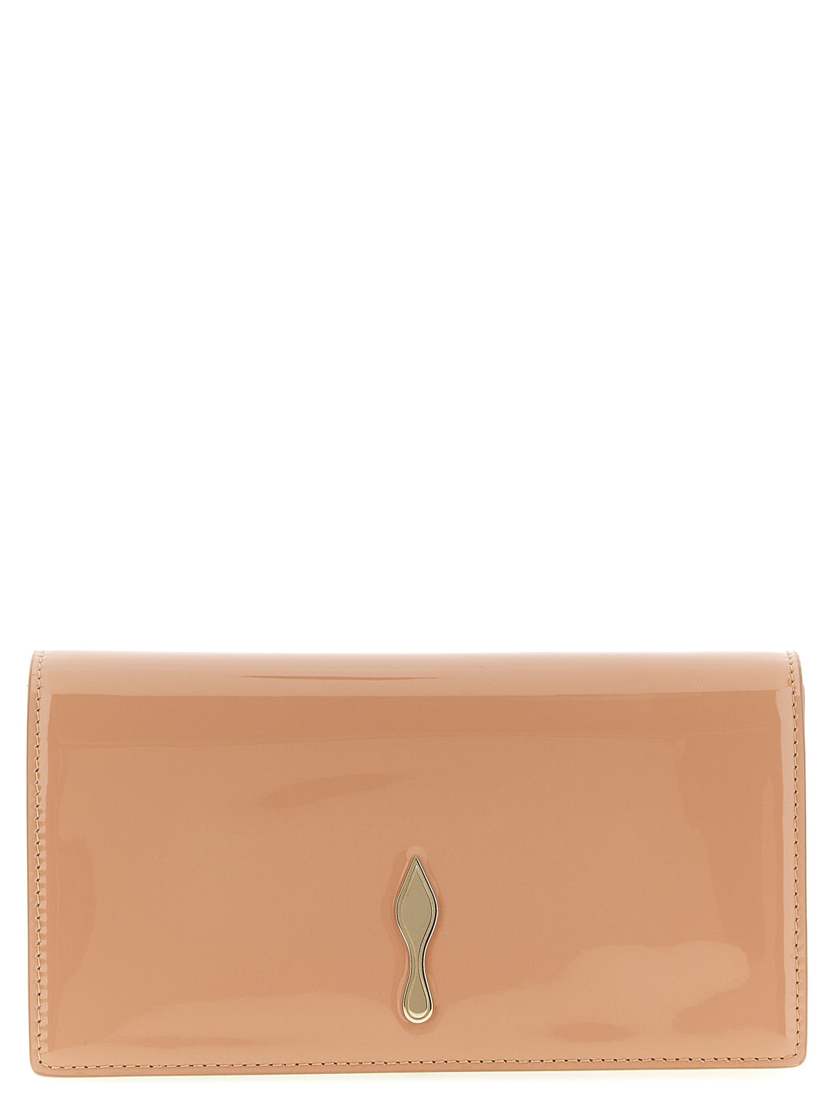 Christian Louboutin Bettina Multicolor Calfskin Clutch Bag