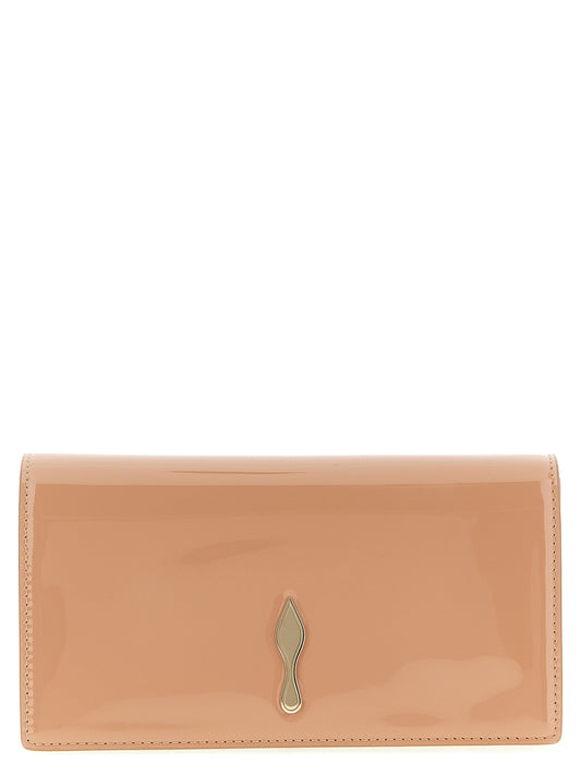 Christian Louboutin Bettina Multicolor Calfskin Clutch Bag