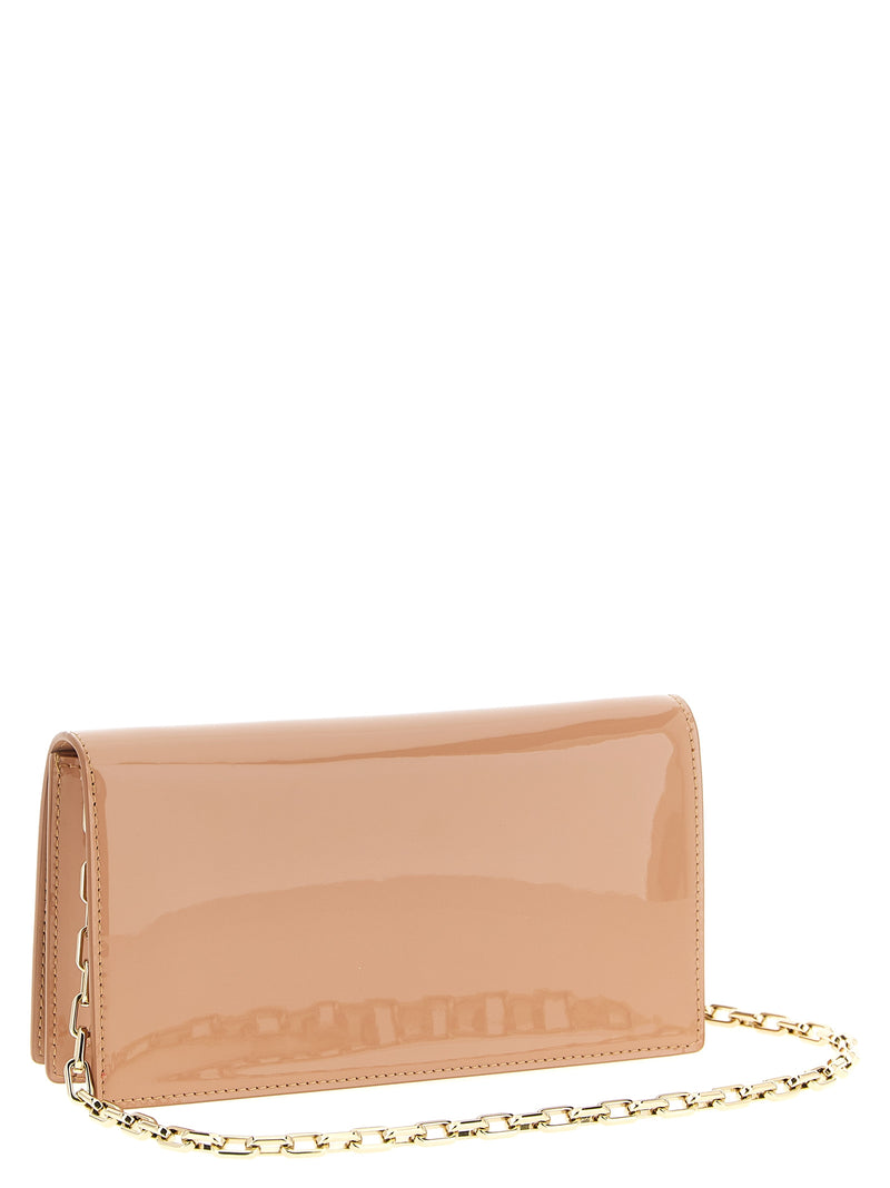 Christian Louboutin Bettina Multicolor Calfskin Clutch Bag
