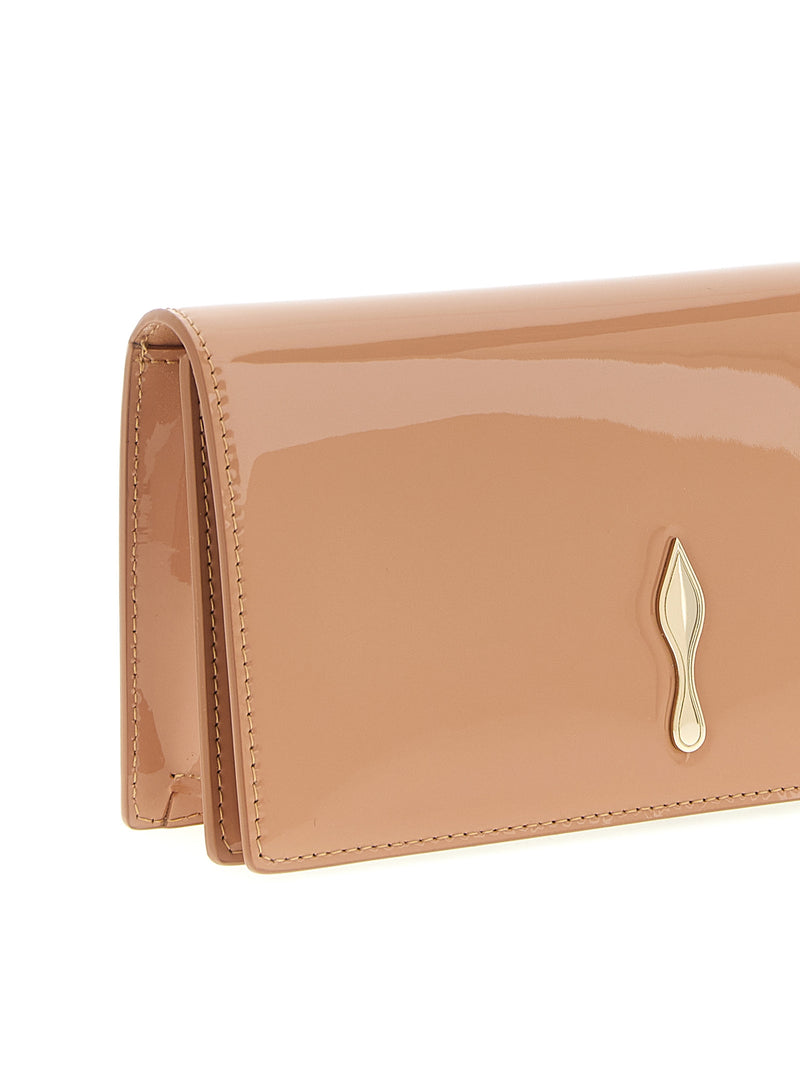 Christian Louboutin Bettina Multicolor Calfskin Clutch Bag