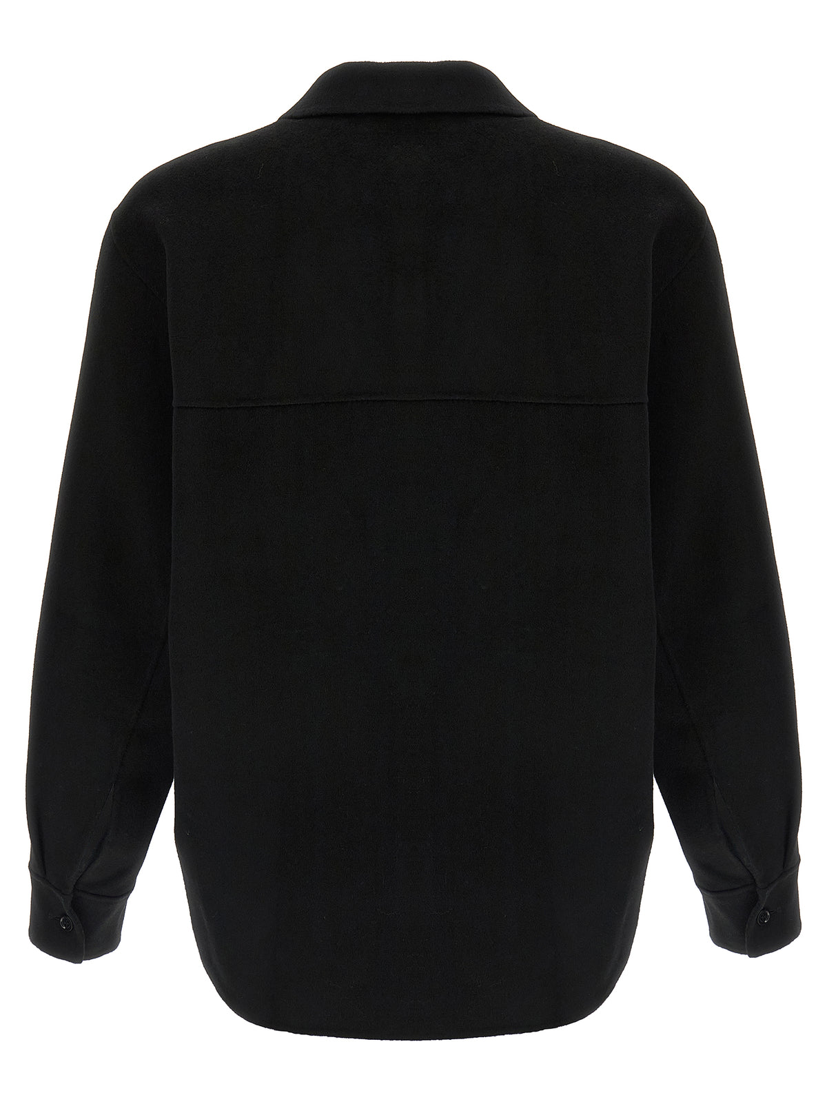 SÉFR Black Wool Blouse