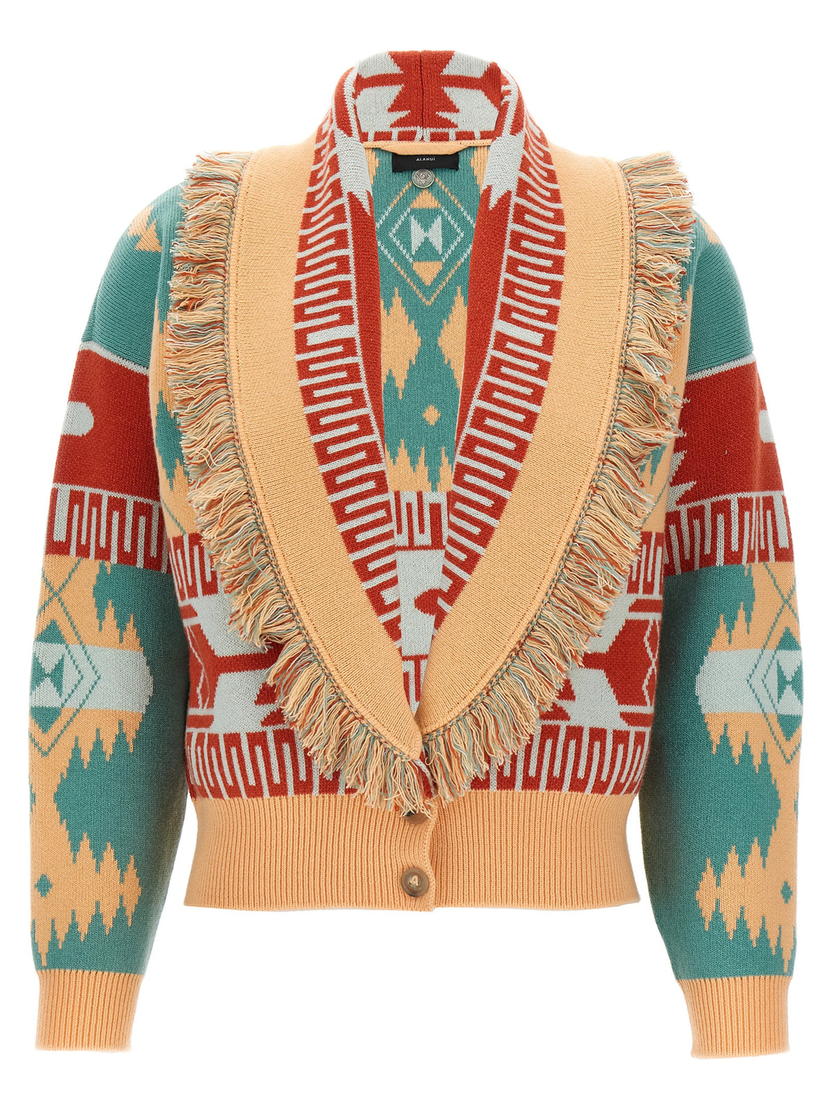 Alanui Multicolor Wool Cardigan - Luxurious Cashmere Blend