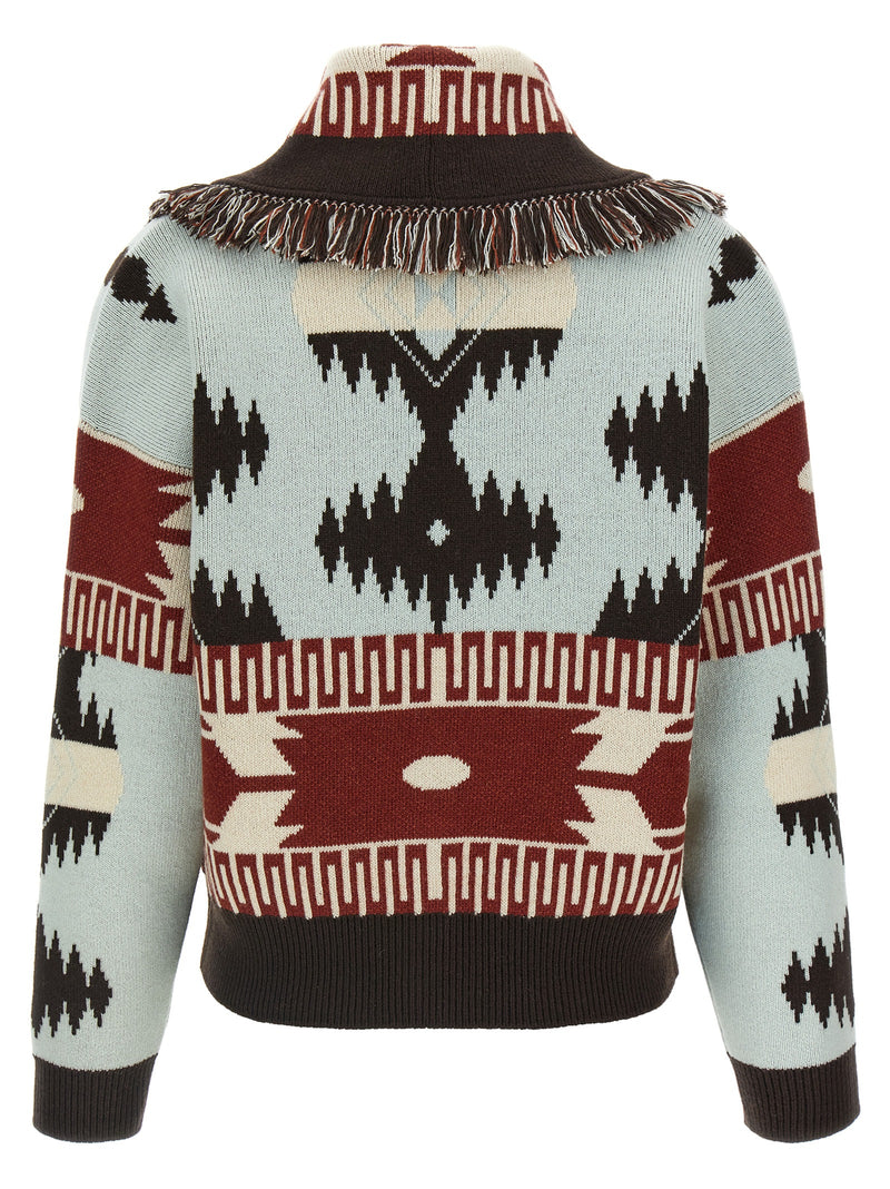 Alanui Multicolor Wool Cardigan - Luxurious Comfort