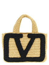 Sac fourre-tout Valentino Garavani en viscose noire