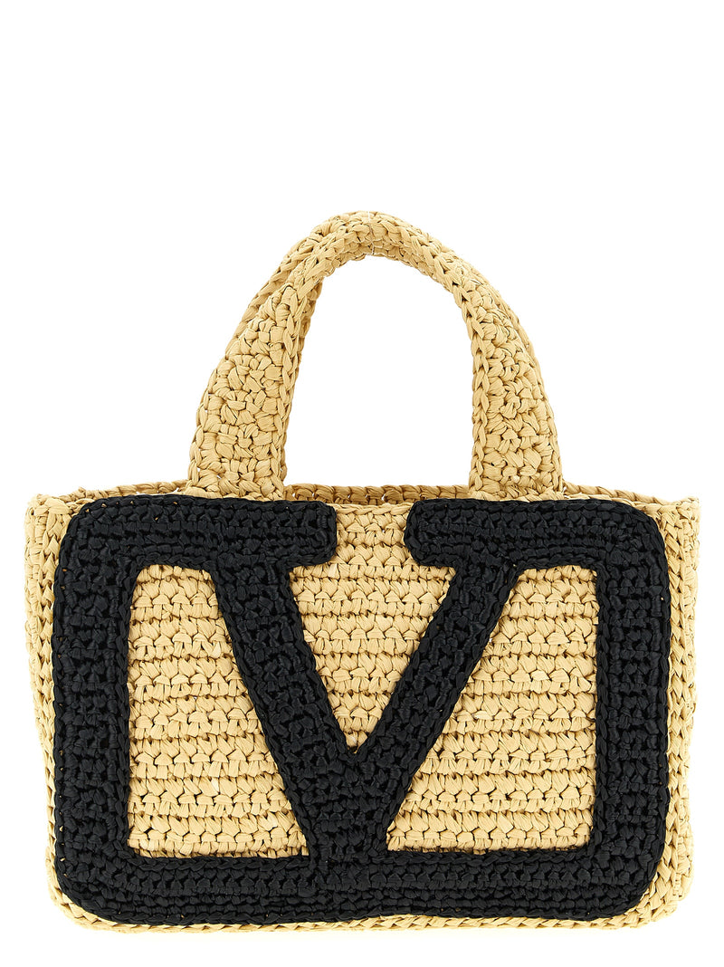 Sac fourre-tout Valentino Garavani en viscose noire