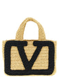 Valentino Garavani Black Viscose Tote Bag
