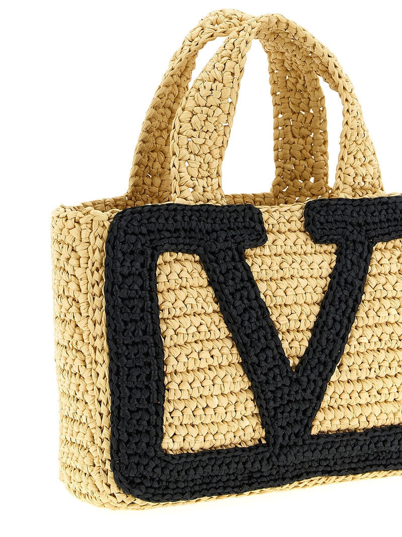 Sac fourre-tout Valentino Garavani en viscose noire
