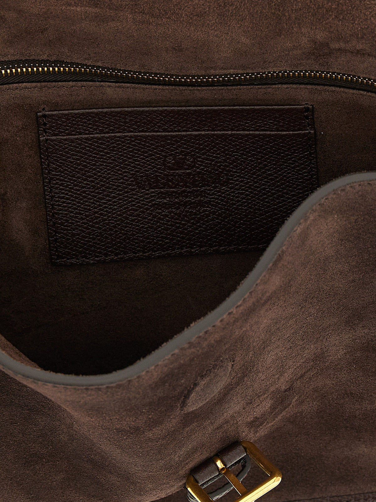 Sac bandoulière Valentino Garavani en cuir de vachette marron