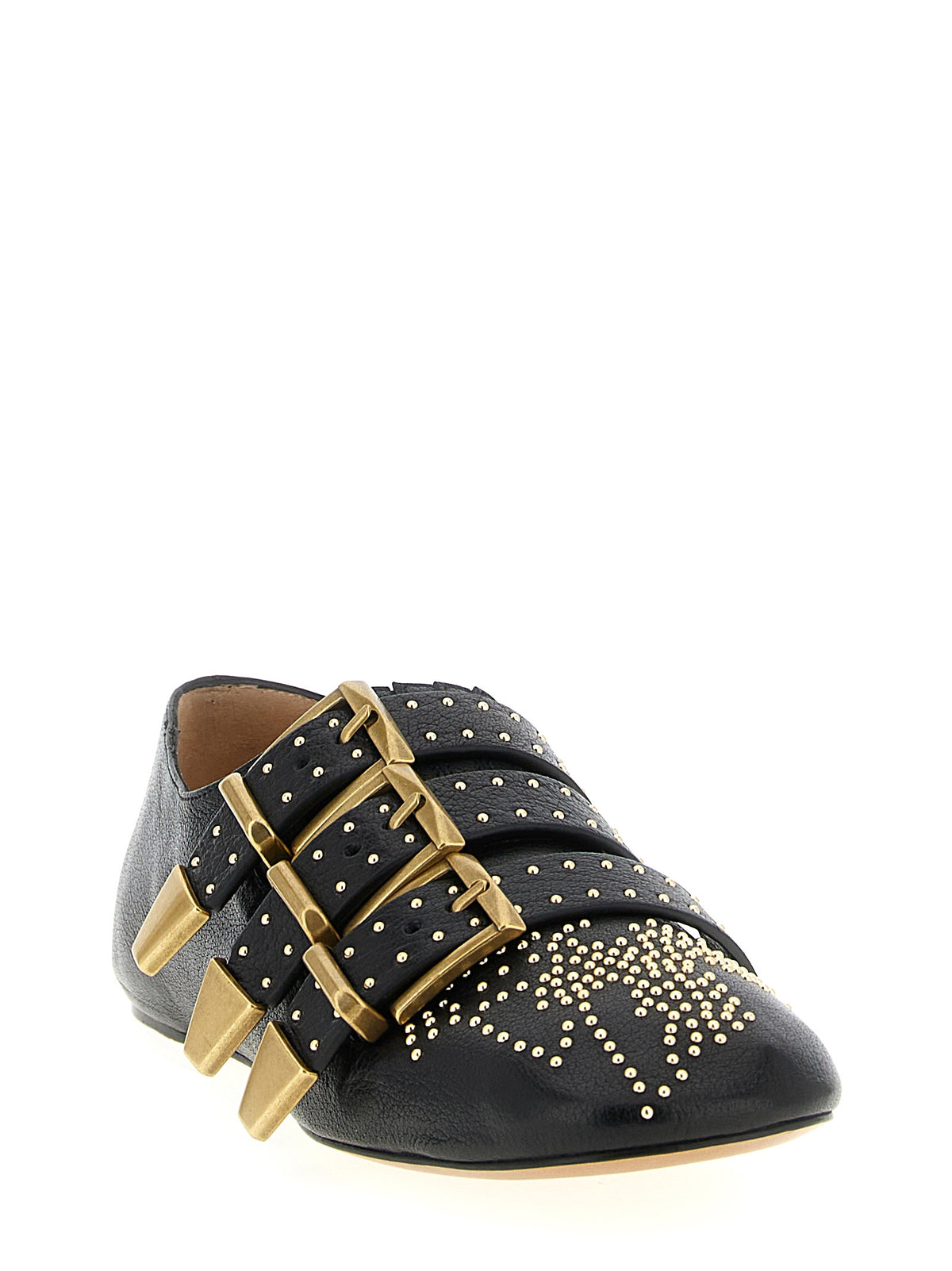Ballerines Chloé en cuir d'agneau noir