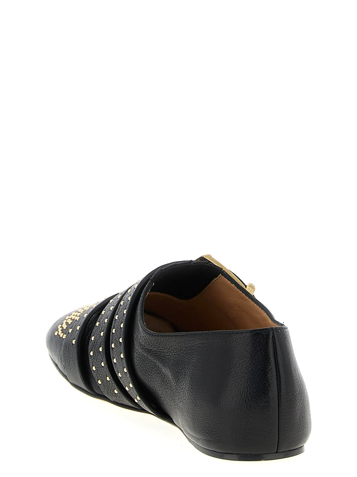 Ballerines Chloé en cuir d'agneau noir