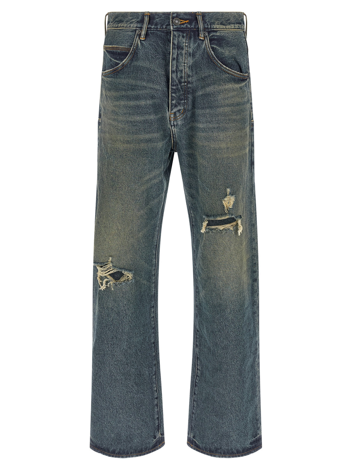 PURPLE P018 – 9 to 5 Blue Cotton Jeans Denim for Men