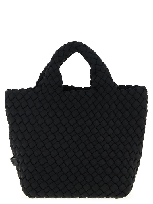 NAGHEDI Black Neoprene Tote Bag