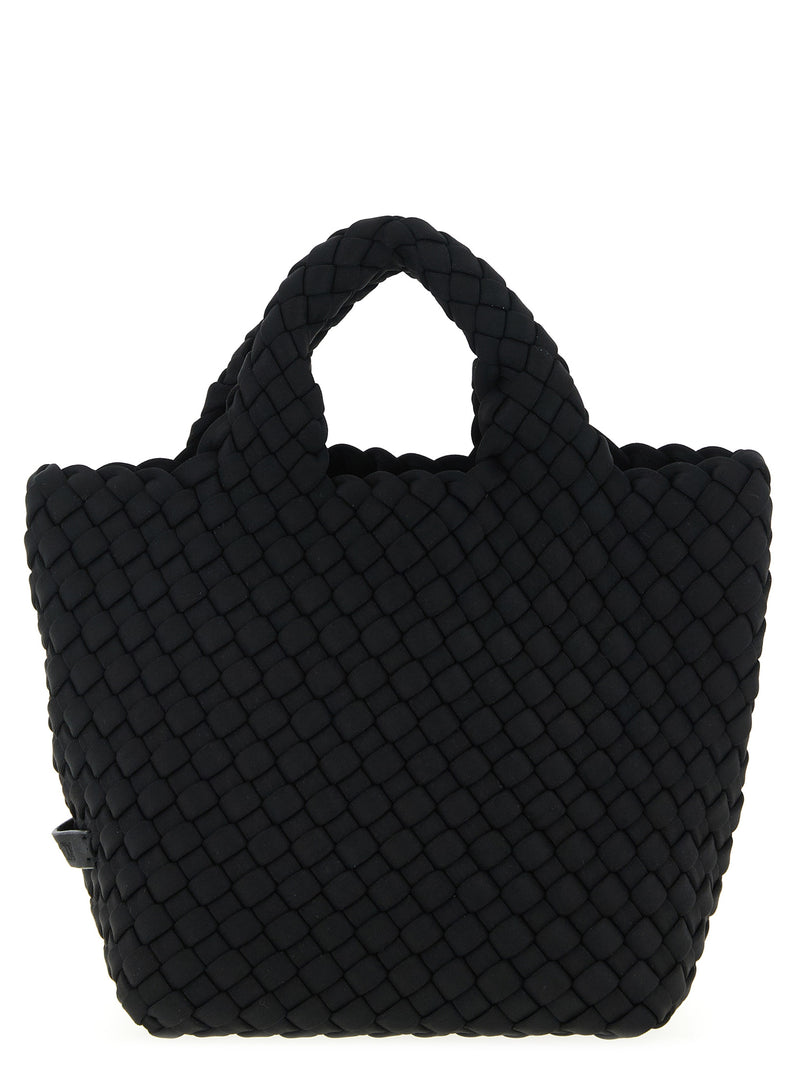 NAGHEDI Black Neoprene Tote Bag - Stylish & Versatile