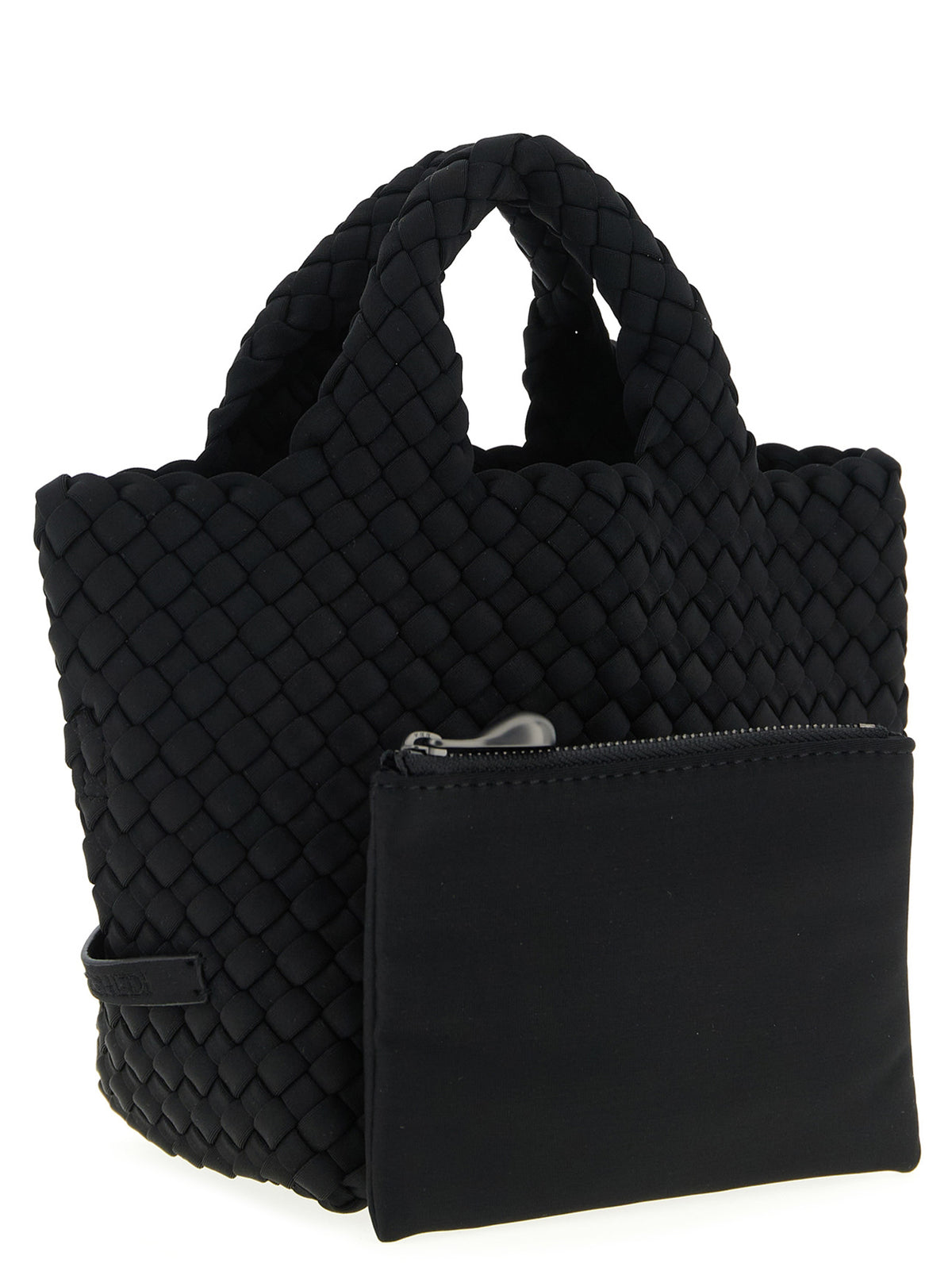 NAGHEDI Black Neoprene Tote Bag - Stylish & Versatile