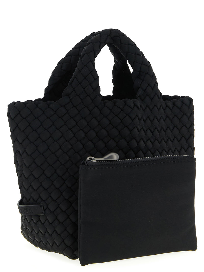 NAGHEDI Black Neoprene Tote Bag - Stylish & Versatile