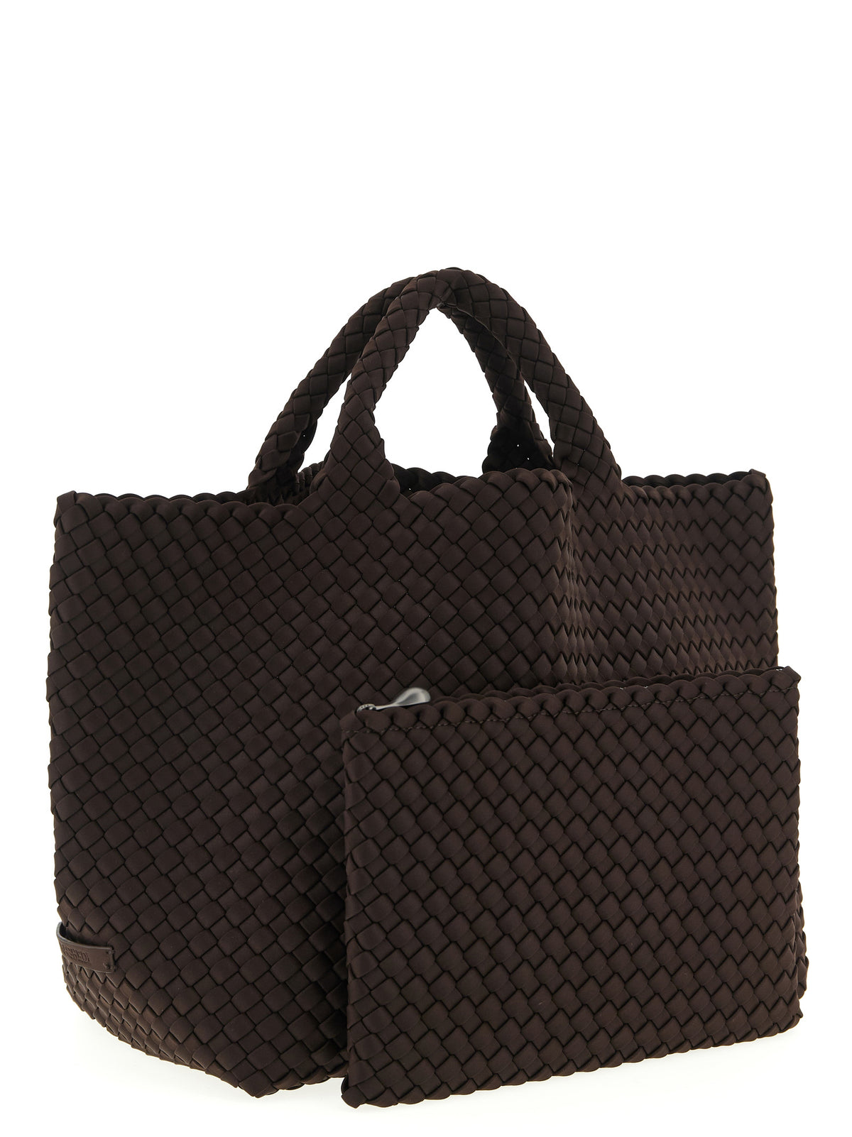 Sac cabas NAGHEDI en néoprène marron