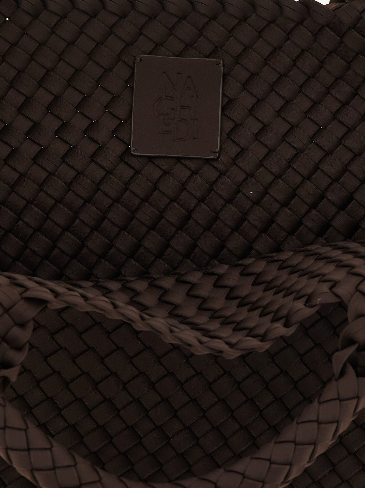 Sac cabas NAGHEDI en néoprène marron