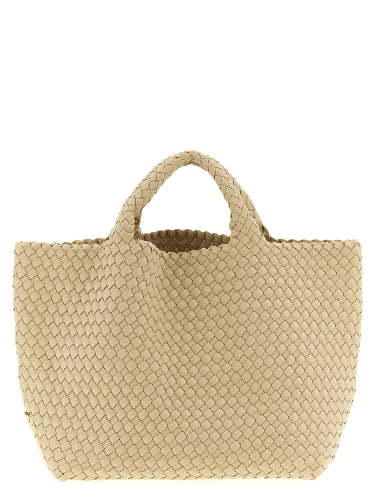 NAGHEDI St. Barths Medium Beige Neoprene Tote Bag