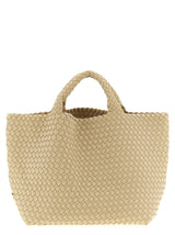 NAGHEDI St. Barths Medium Beige Neoprene Tote Bag