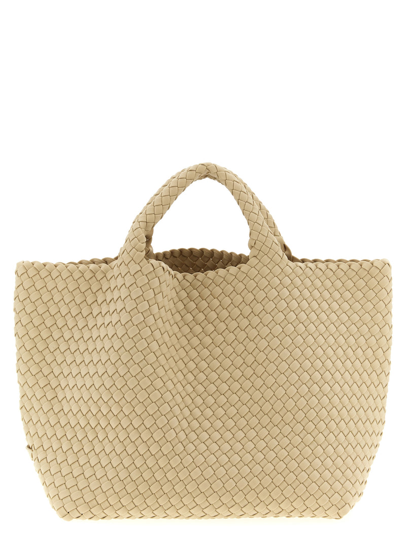 NAGHEDI St. Barths Beige Neoprene Tote Bag