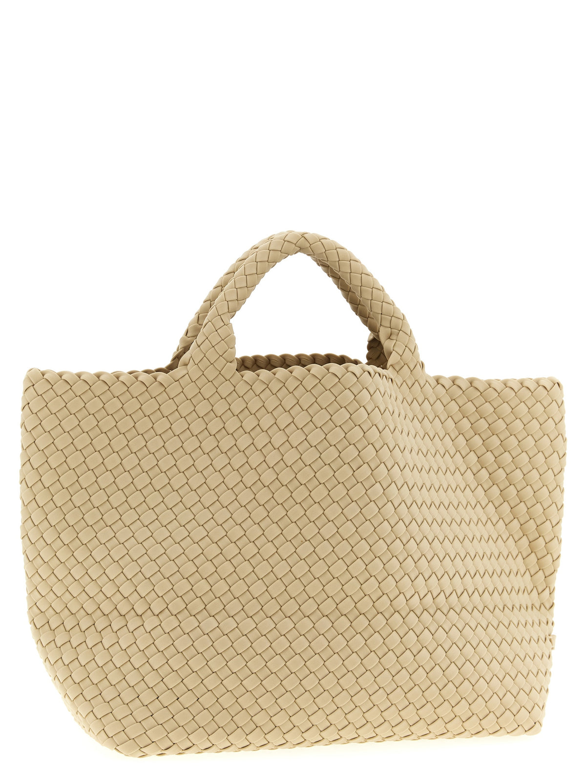 NAGHEDI St. Barths Medium Beige Neoprene Tote Bag