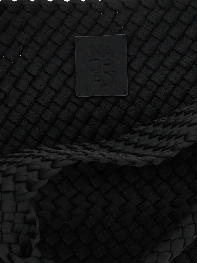 Sac cabas en néoprène noir NAGHEDI