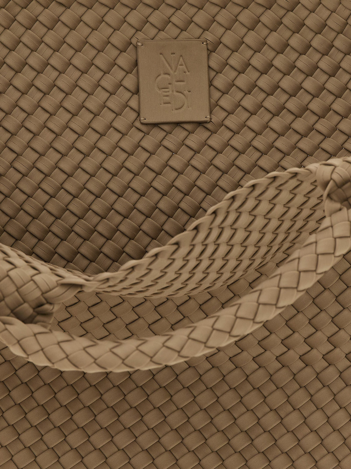 Sac fourre-tout en néoprène beige NAGHEDI