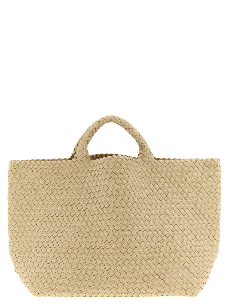 Sac cabas en néoprène beige NAGHEDI