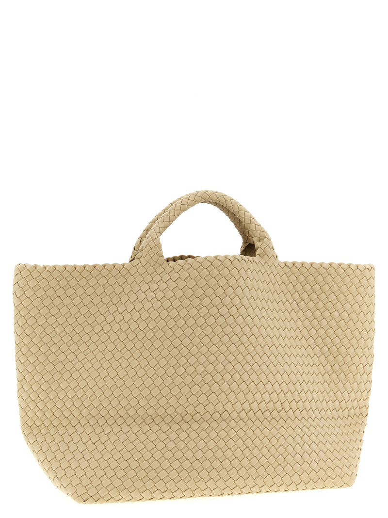 Sac cabas en néoprène beige NAGHEDI