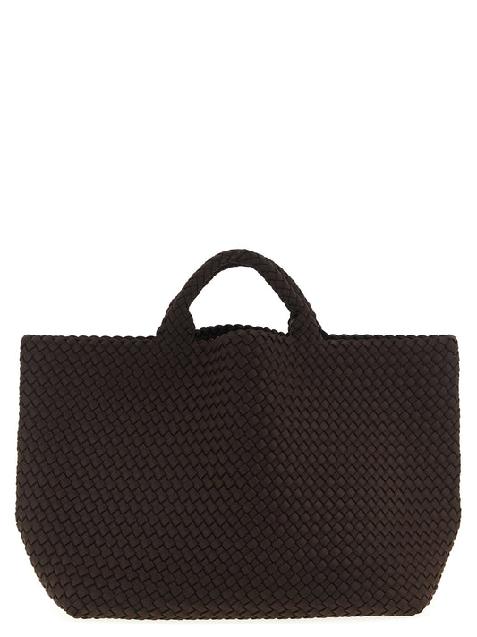 Sac cabas NAGHEDI marron en néoprène