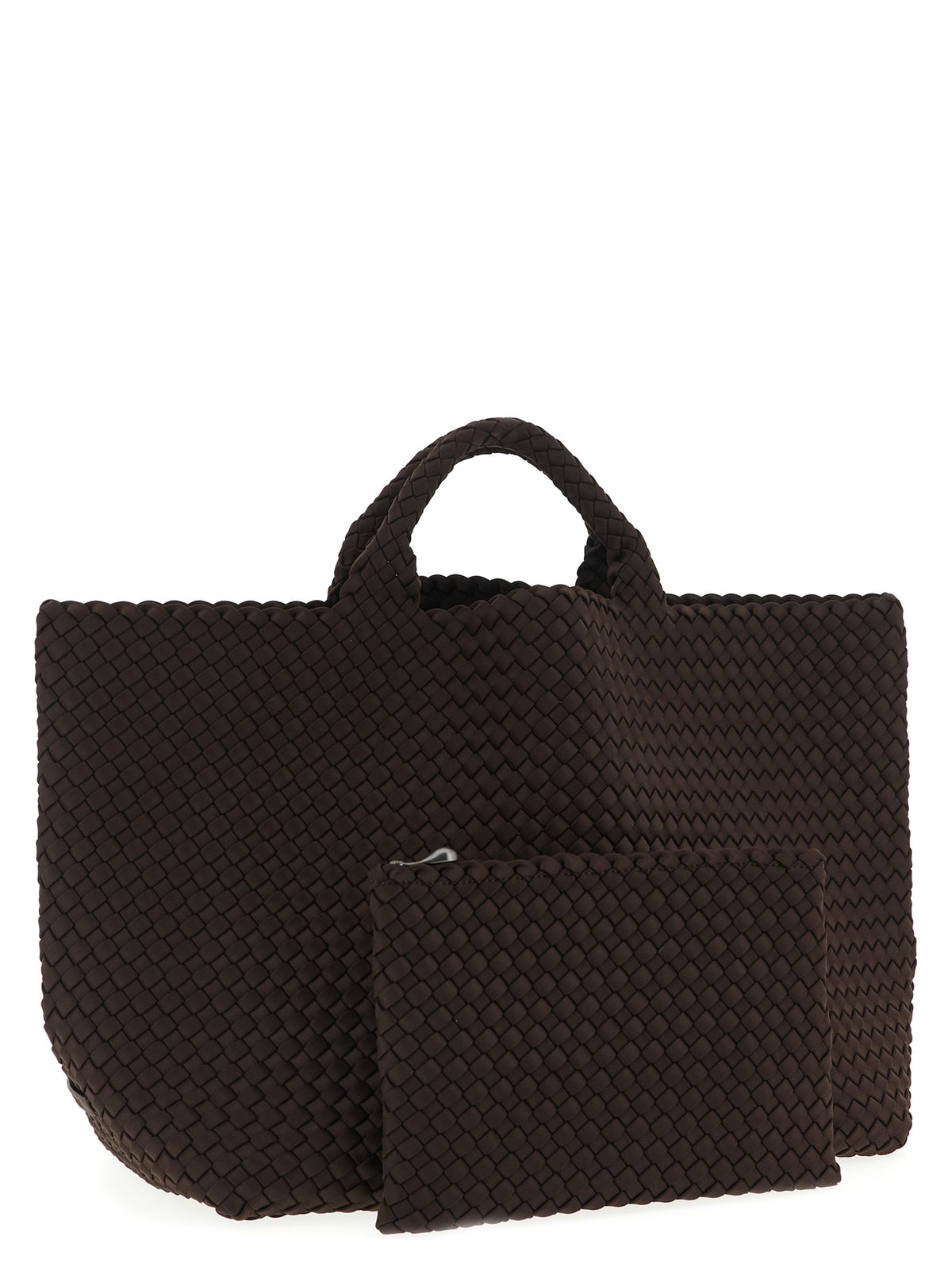 Sac cabas NAGHEDI marron en néoprène