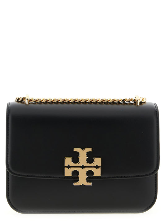 Sac bandoulière Tory Burch en cuir de veau noir