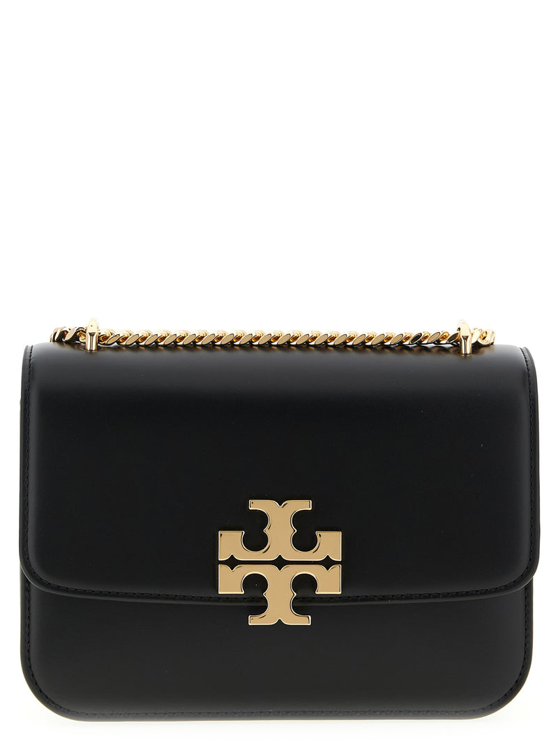 Sac bandoulière Tory Burch en cuir de veau noir