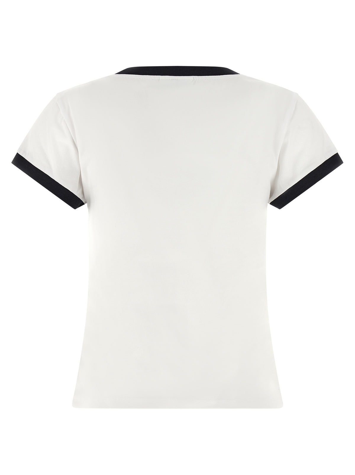 Ganni White Organic Cotton T-Shirt - Mode Durable