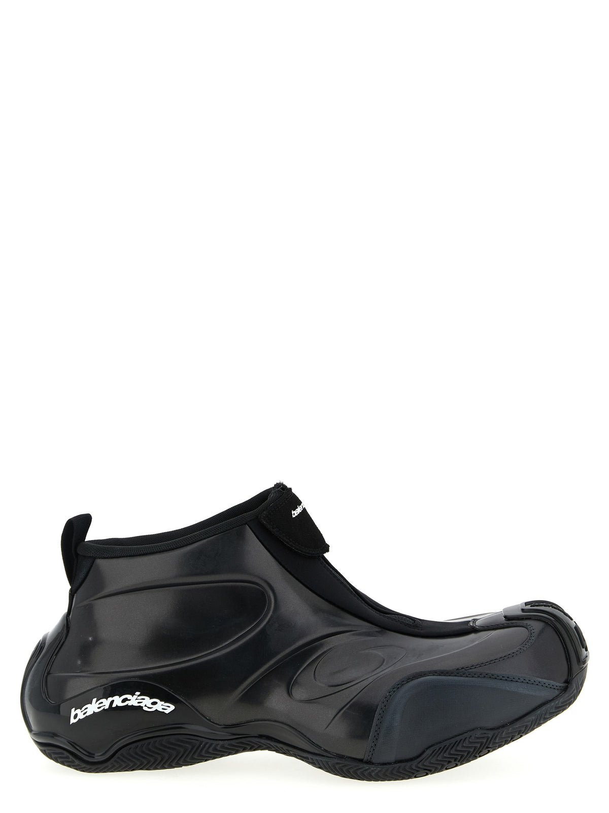 Balenciaga Black Polyester Athletic Sneakers