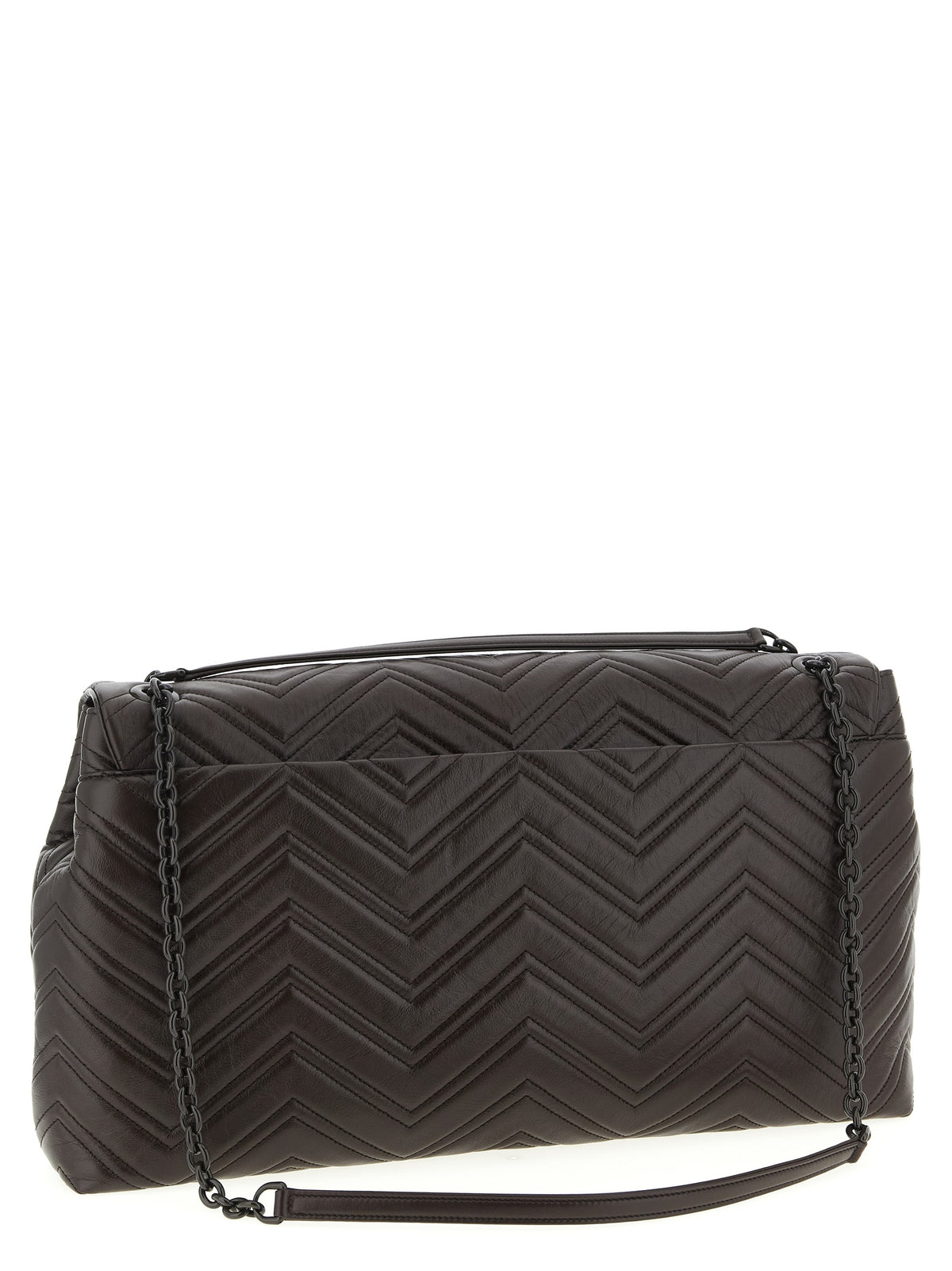 Gucci Brown Calfskin Shoulder Bag
