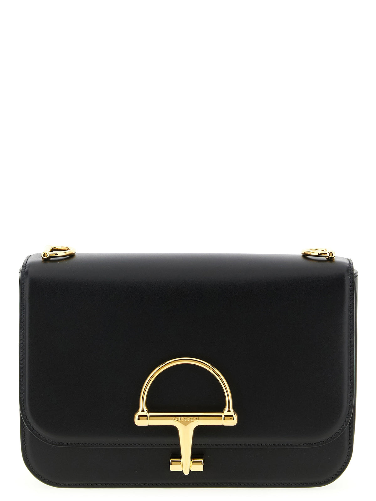 Sac bandoulière Gucci en cuir de veau noir