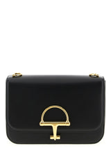 Sac bandoulière Gucci en cuir de veau noir