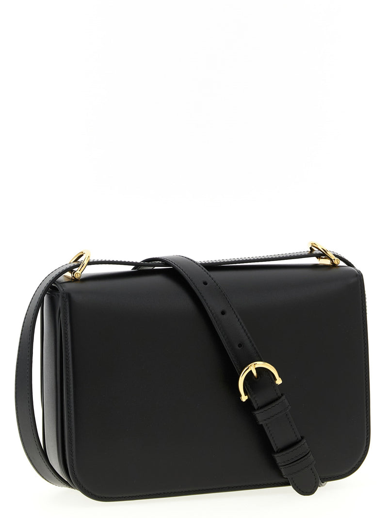Sac bandoulière Gucci en cuir de veau noir