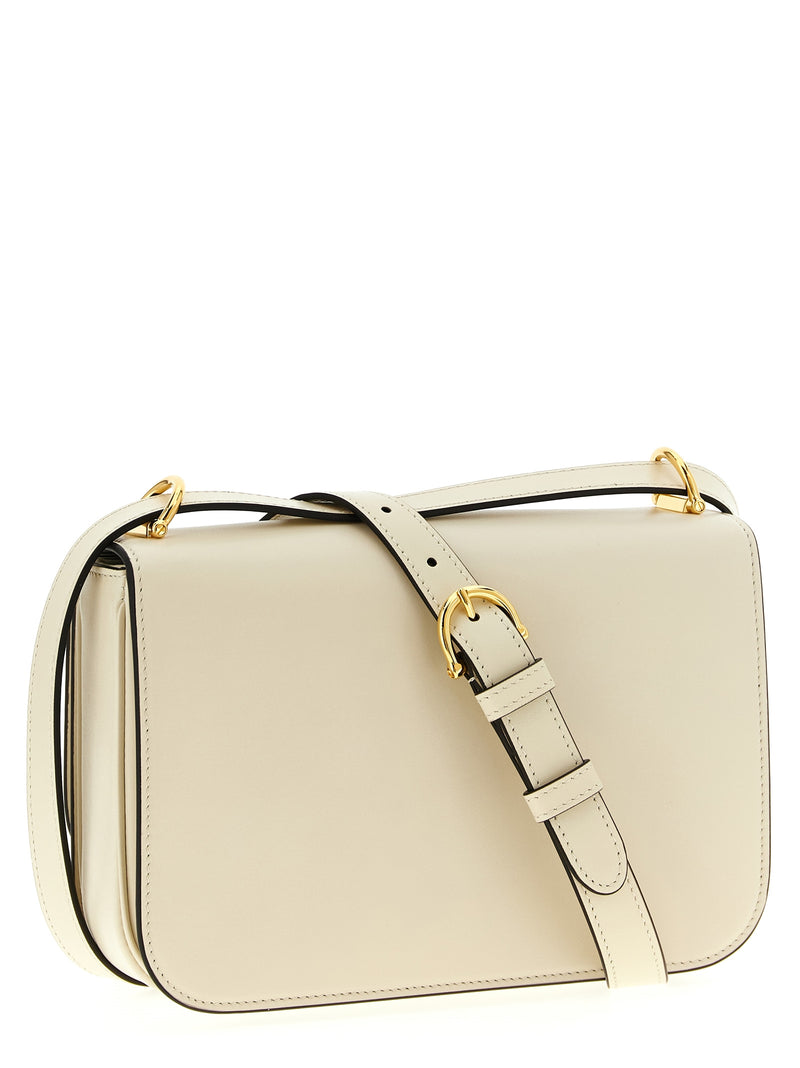 Sac bandoulière Gucci en cuir de veau blanc