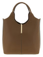 Tod's Brown Calfskin Handbag