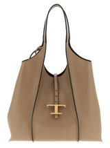 Tod's Beige Calfskin Tote Bag - Timeless Elegance